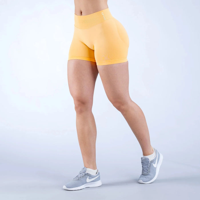 Impact Shorts 4.5'' Low Waist Seamless Yoga Shorts Scrunch Bum Gym Shorts Women Workout Biker Stretch Fitness Short XS-XL
