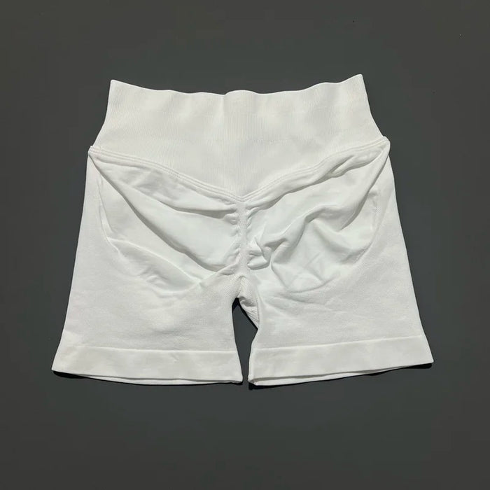 Women Fitness Workout Shorts Yoga High Waist Lift Butt Fitness Shorts Gym Running Sportswear Women Push Up Gym Leggings