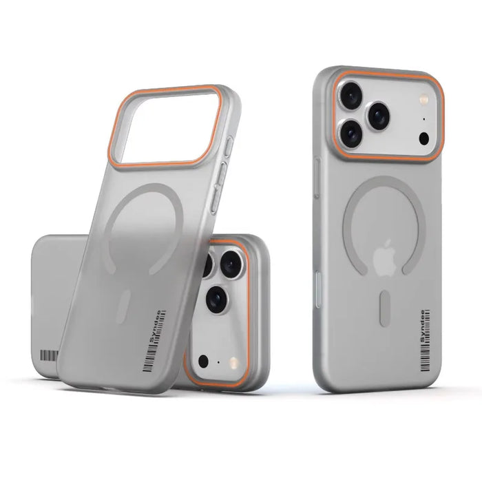 Popular Candy Colour PC Frosted Magnetic Charging Phone Case For IPhone 17 Air Pro Max Anti-Drop Translucent Matte Protect Cover