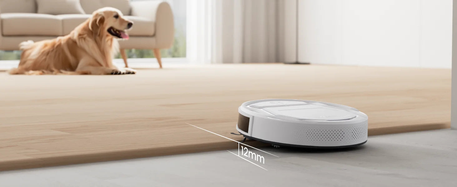 Lefant M210 Pro Robot Vacuum Cleaner, 2200Pa Powerful Suction, 120 Mins Runtime, Automatic Self-Charging,Wi-Fi/App/Alexa Control