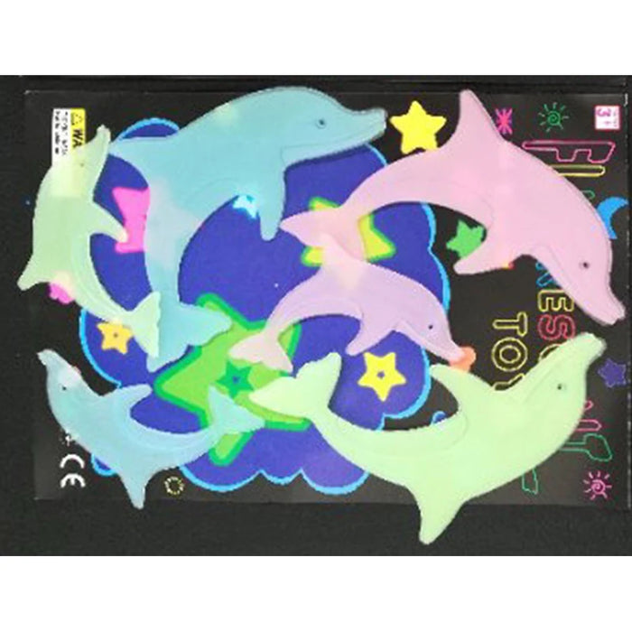 Luminous Cartoon butterfly Stars Wall Stickers for Kids room Bedroom Decor Glow in the dark Wall Decals Noctilucent Stickers