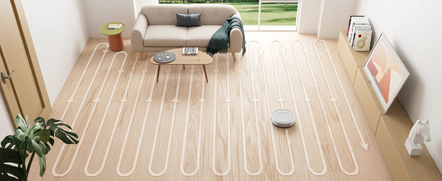 Lefant M210 Pro Robot Vacuum Cleaner, 2200Pa Powerful Suction, 120 Mins Runtime, Automatic Self-Charging,Wi-Fi/App/Alexa Control