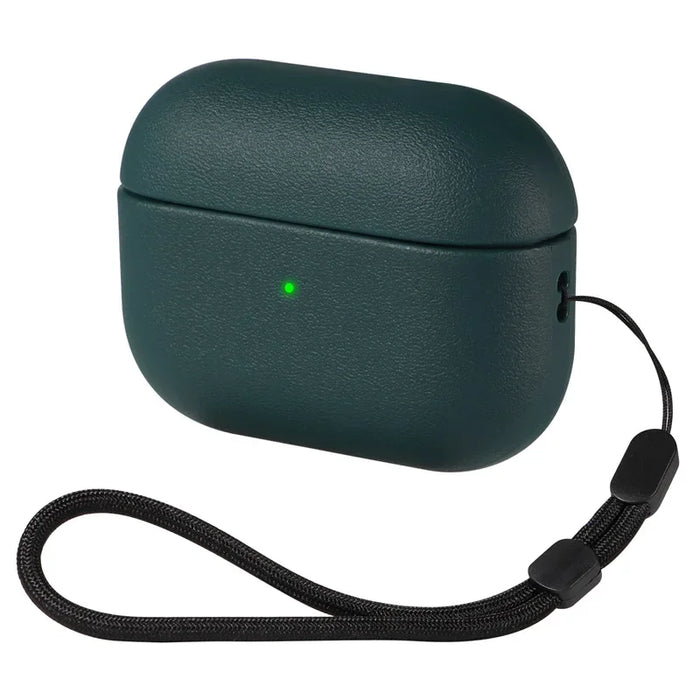Leather grain Case For AirpPods Pro 2 For Airpods Pro 3 Case Airpods 4 3 Apple Bluetooth Earphone Accessories Protect Machine