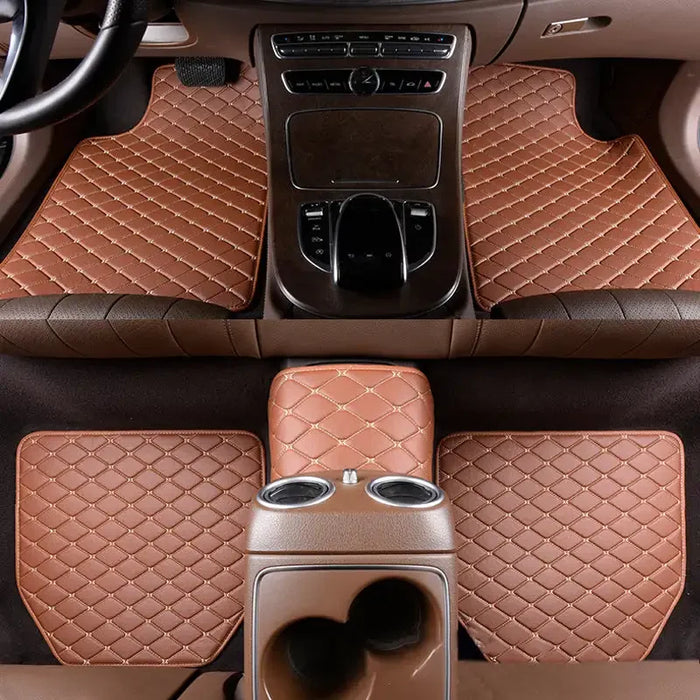5 pcs Universal Waterproof Leather Car Floor Mats