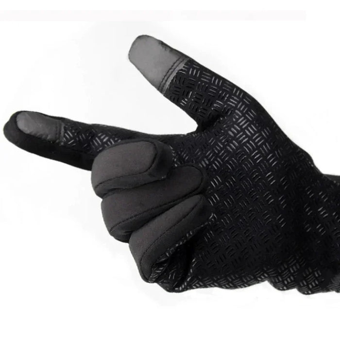 Waterproof Winter Gloves For Men Perfect with Touchscreen and Zipper