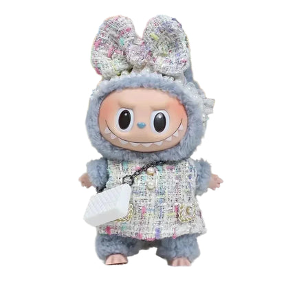 Labubu Doll Clothes Outfit Accessories For Korea Kpop Exo Labubu Idol V1 V2 Skirt sweater Clothing Gift