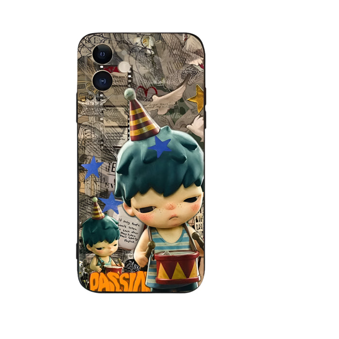 Cute H-Hirono Phone Case For Iphone 16 15 11 13 14 Pro Max Plus  XR XS 12mini Cover Case