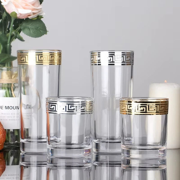 Phnom Penh European Glass Brandy Champagne Glasses Tall Wine Glasses Crystal Wine Glasses Table Household Glasses