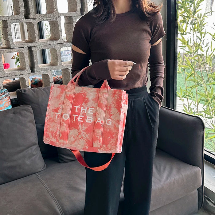 Large Canvas Tote Bag Shoulder Crossbody Bags for Women Handbag