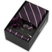 Men's tie gift set, style BBJ-55: tie, pocket square, cufflinks and pins in a gift box