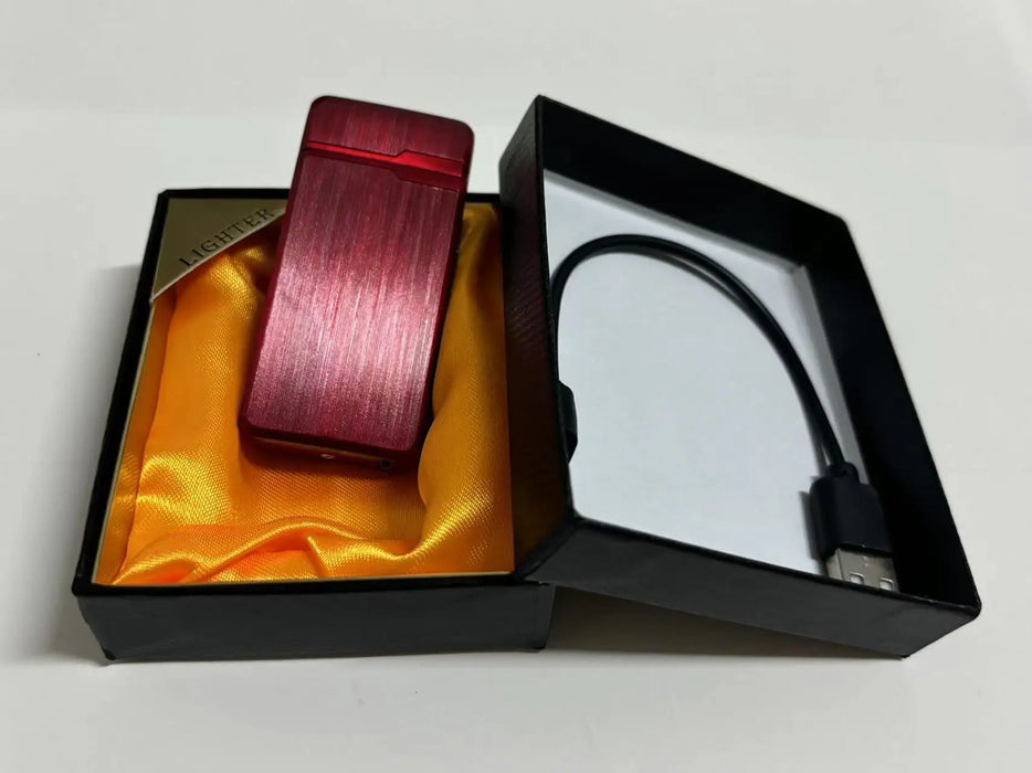Plasma Dual ARC Touch Sensitive Lighter USB Rechargeable Windproof Flameless Lighter Gift for Men