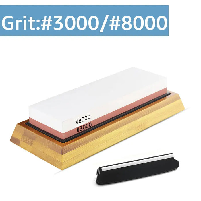 Sharpening Stone Knife Sharpener Professional Whetstone Dual Side Set Grinding Shapner Water Wetstone Kitchen Accessories Tools