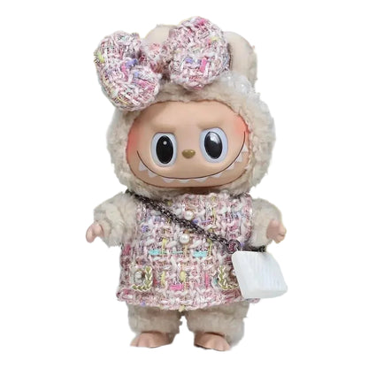 Labubu Doll Clothes Outfit Accessories For Korea Kpop Exo Labubu Idol V1 V2 Skirt sweater Clothing Gift