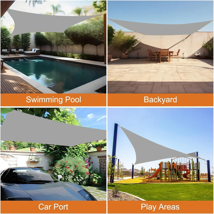Awning waterproof sunshade sail outdoor terrace lawn beach garden carport backyard deck pavilion awning