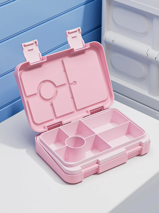 1100ml Cartoon Christmas Printed Lunch Box Microwavable Bento Box Interlayer Leakproof Storage Box Hermetic Containers Students