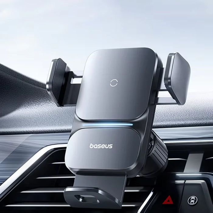 Baseus Car Phone Holder Infrared 15W QI Wireless Phone Charger for iPhone Xiaomi Samsung Car Mount Fast Charging Easy Control