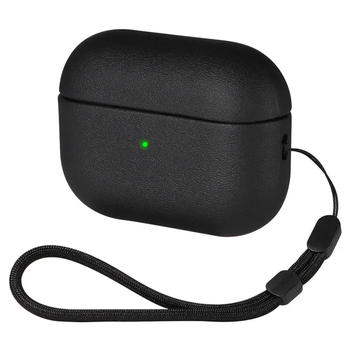 Leather grain Case For AirpPods Pro 2 For Airpods Pro 3 Case Airpods 4 3 Apple Bluetooth Earphone Accessories Protect Machine