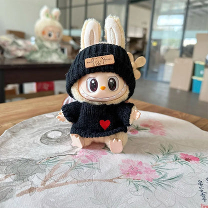 Labubu Doll Clothes Outfit Accessories For Korea Kpop Exo Labubu Idol V1 V2 Skirt sweater Clothing Gift