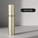 Champagne gold 5 mL perfume atomizer