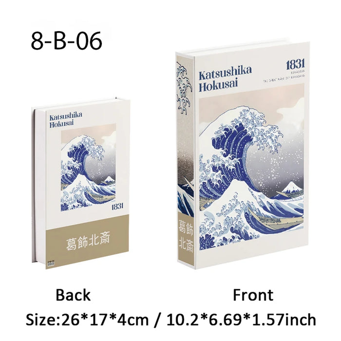 Luxury Fake Book Storage Box Abstract Decorative Books Open Paris Home Decor Coffee Table Bedroom Ornaments Interior Decoration