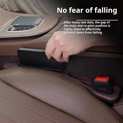 1/2Pcs Car Seat Gap Filler Side Seam Plug Strip Leak-proof Filling Strip Car Seat Gap Interior Universal Decoration Supplies