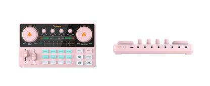 Maono AM200-S1 Sound Card Microphone Set MaonoCaster Audio Interface with Mic
