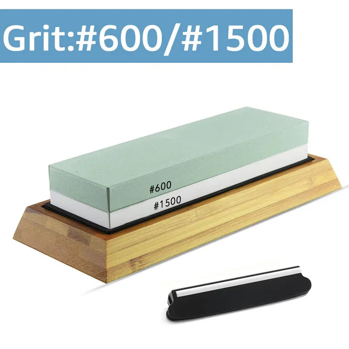 Sharpening Stone Knife Sharpener Professional Whetstone Dual Side Set Grinding Shapner Water Wetstone Kitchen Accessories Tools