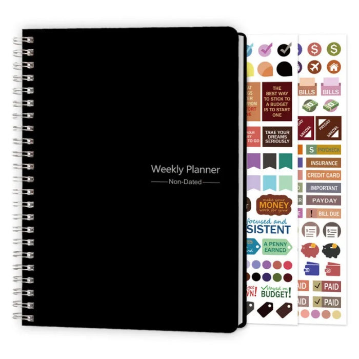2025 Weekly Planner Agenda Notepad A5 Notebook 52 Weekly Planner Schedule Stationery School Office Supplies Stationery