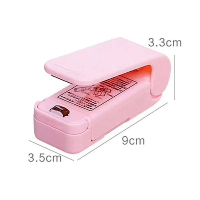Mini Multi-function Sealer Plastic Storage Bag Sealing Machine Close Keeping Fresh Seal Food Snack Kitchen Tool cozinha