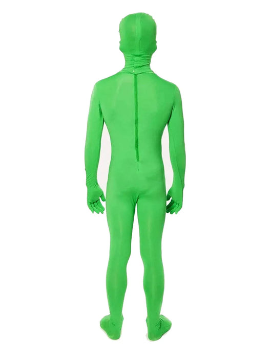 Kids Adult ET Alien Cosplay Costume Zentai Jumpsuits Green ET Alien Mascot Halloween Carnival Masquerade Bodysuit Suit