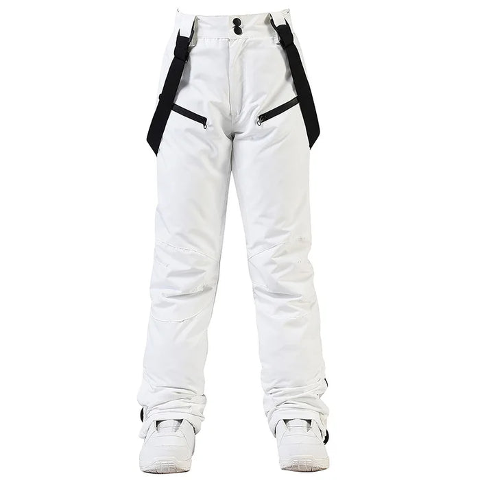Thicken Ski Pants Women Waterproof Winter Snow Pants