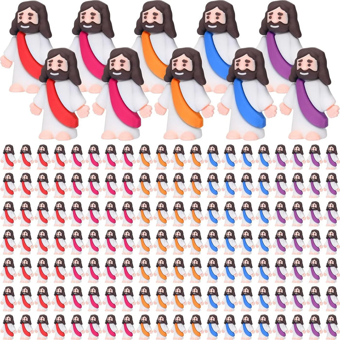 Easter Jesus Toys Easter Mini Jesus Figurines Decorative Multifunctional Party Favors Sunday School Craft Multiple specification