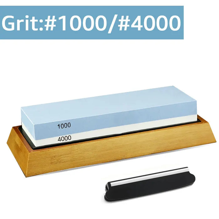 Sharpening Stone Knife Sharpener Professional Whetstone Dual Side Set Grinding Shapner Water Wetstone Kitchen Accessories Tools