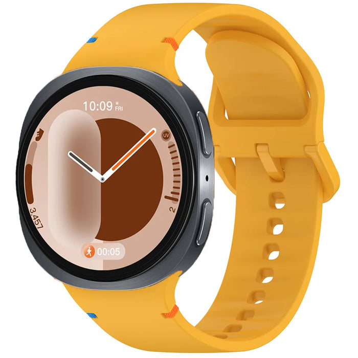 Official Silicone Strap for Samsung Galaxy Watch 8 44mm 40mm/8 Classic 46mm Band Breathable Wristband Sport Bracelet Accessories