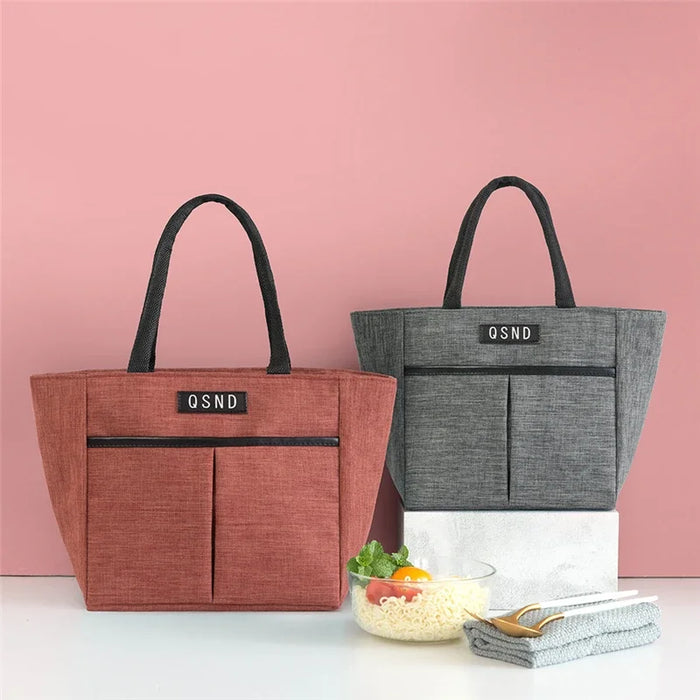 Portable Insulated Large Capacity Thermal Lunch Bag
