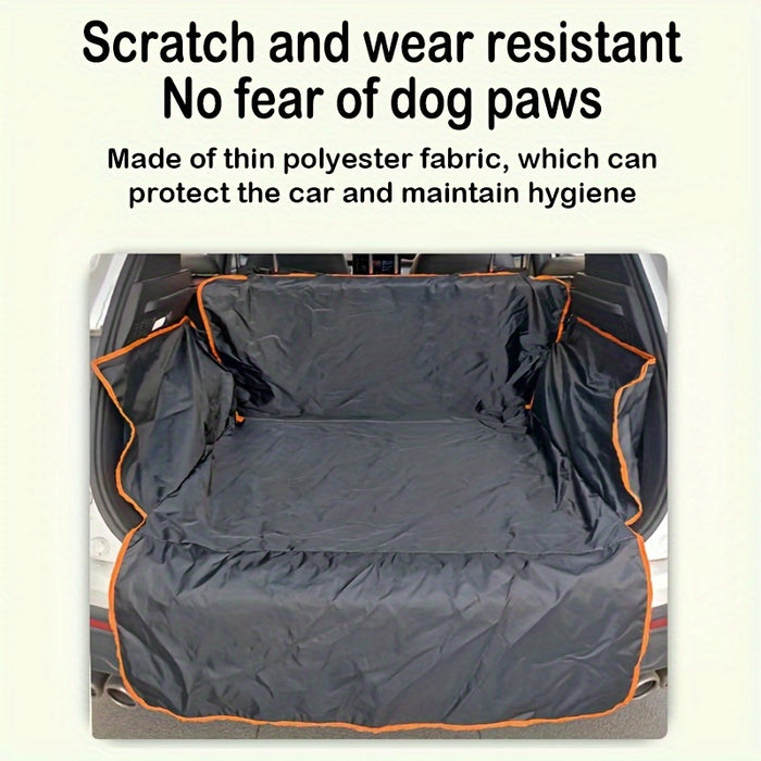 Waterproof & Scratch-Resistant Car Trunk Mat for SUVs, Pet-Friendly Trunk Liner with Dirt-Resistant Backing