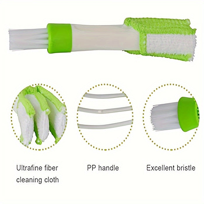 2-in-1 Car Air Conditioning Vent Dust Cleaner: Internal Cleaning Tool for Interior Air Vents