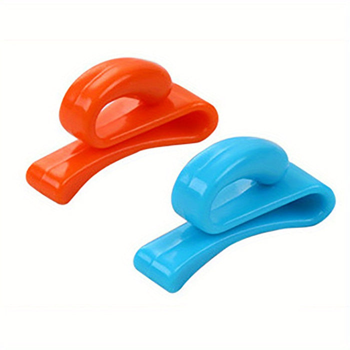 2pcs Keys Clips Plastic Bag Hook Keys Clips Keys Holder Hook Folder For Purse Handbags Backpacks