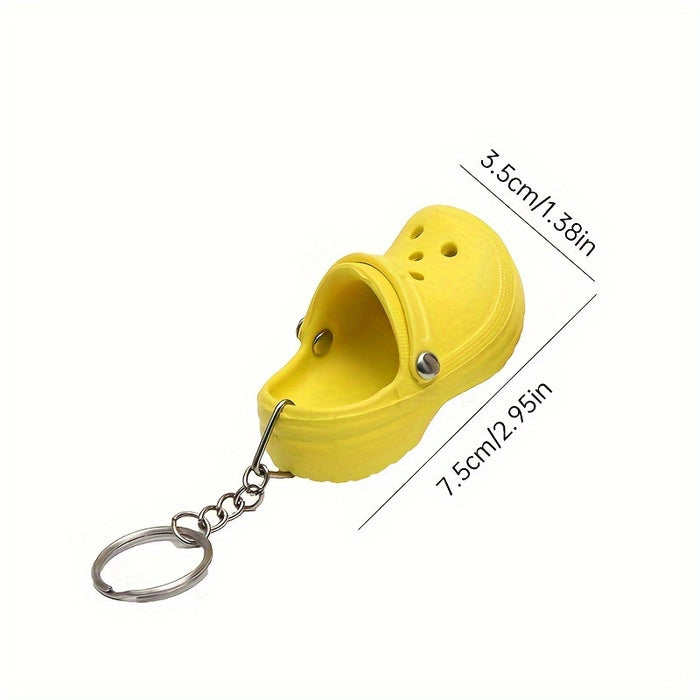 1pc Cute Mini Shoe Keychain, Creative Pendant Keyring, Bag Accessories Car Ornament Keychain Pendant Accessories
