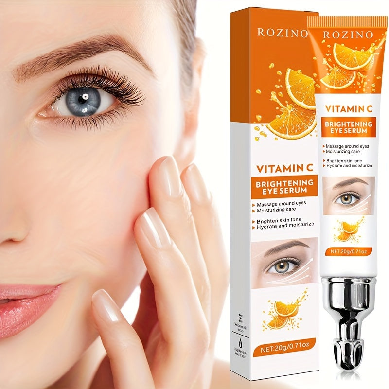 Vitamin C Eye Cream: Rich in Vitamin C And Other Precious Essence, Compact Eye Skin. A Gentle Swipe, Infuse The Vitality of Your Eyes, Show Charming Brilliance
