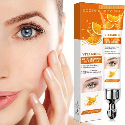 Vitamin C Eye Cream: Rich in Vitamin C And Other Precious Essence, Compact Eye Skin. A Gentle Swipe, Infuse The Vitality of Your Eyes, Show Charming Brilliance
