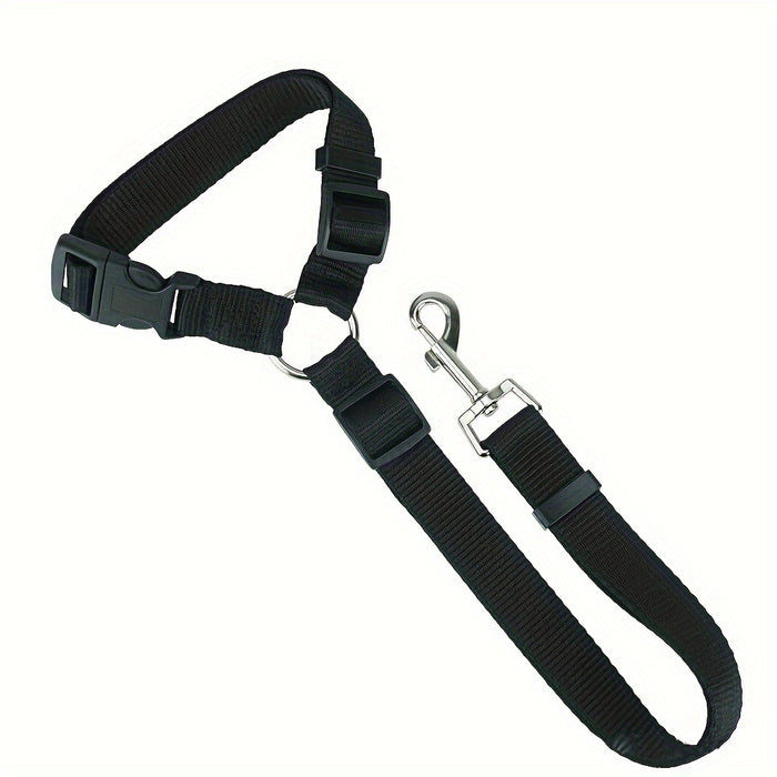 1pc Dog Seat Belt For Vehicle Secure, Pet Car Tether Safety Leash For Dogs In Vehicles, Dog Seatbelt Tether, Dog Seat Belt Buckle, Dog Car Seat Belt Christmas Gift