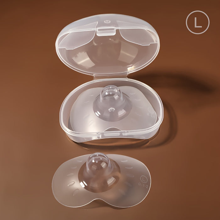 2pcs Breastfeeding Nipple Shields - Butterfly Shaped Silicone Nipple Protectors, Soft Nipple Covers - For Nursing Mothers -  Suitable for Sore or Flat Nipples -  Perfect Gift for New Moms