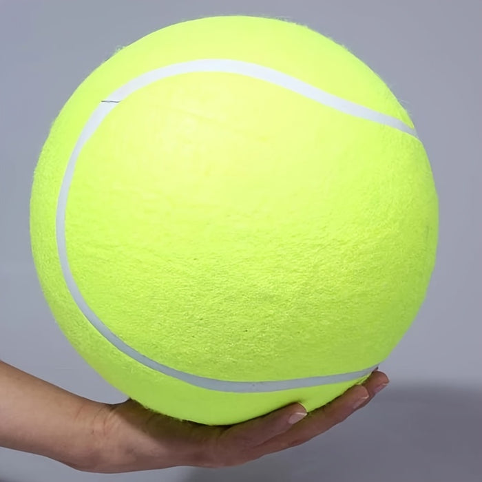 1pc Interactive Dog Toy - 24cm/9.5in Pet Tennis Ball For Training And Playtime