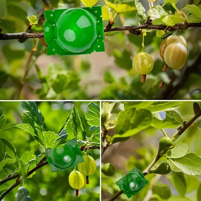 10pcs, 5cm/1.97in Diameter Plastic Plant Rooting Ball Grafting Tool, Green High Pressure Propagation Device For Air Layering And Seedling Cutting, Gardening Supplies