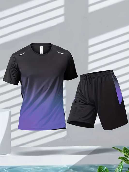 Men'S Sportswear for Running And Fitness, Breathable Short-Sleeve T-Shirt, Quick-Dry Clothing, Basketball Gear, Summer Tank Top.