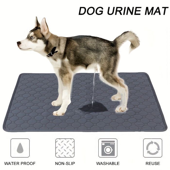 Washable Reusable Pet Pee Pad - Four-Layer Waterproof Dog Training Pad with Absorbent Core - Ideal for Housebreaking, And Travel - Cat Diaper And Dog Mattress Alternative Christmas Gift