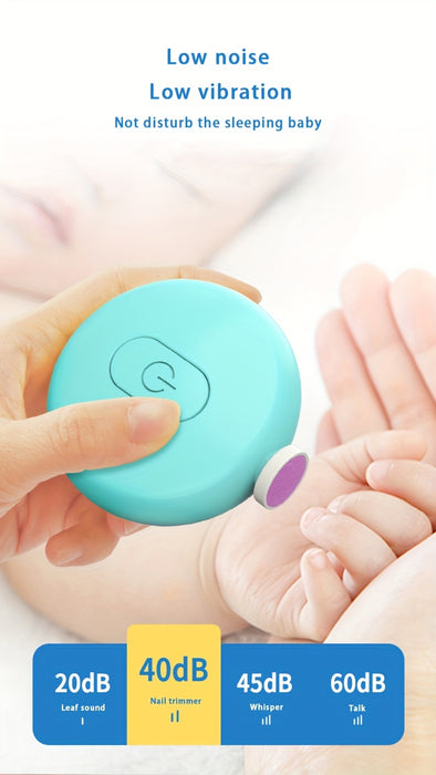 Electric Nail Trimmer, Safety Nail Clipper Set, With Replaceable 6 Grinding Head, Low Noise Handheld Ergonomic Design Beauty Kit, For And Children Adult Toe Nails