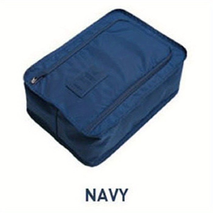 Portable Folding Travel Shoe Bag, Waterproof Beach Shoe Storage Bag for Men & Women, Multifunctional Compact Storage Solution