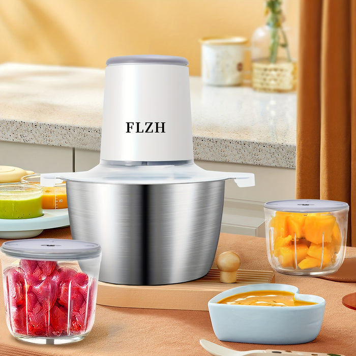 Stainless Steel Electric Meat Grinder Food Processor Food Chopper